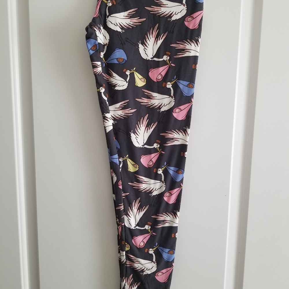 LulaRoe Stork TC Leggings